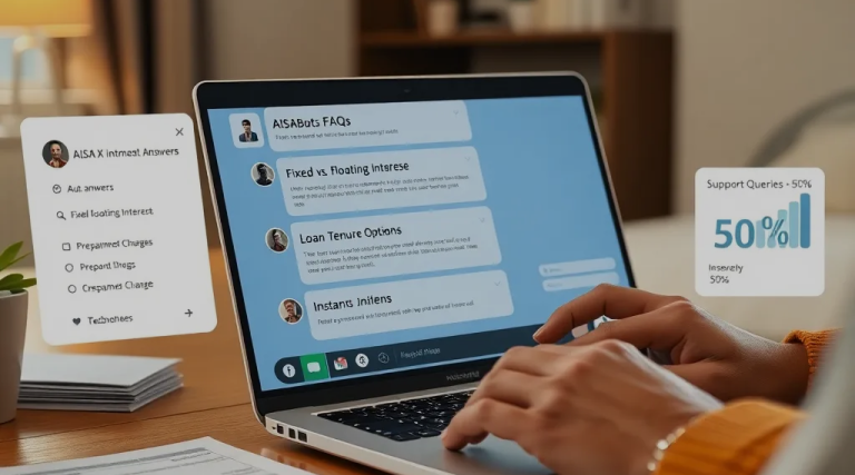 Automated Mortgage FAQs on Screen