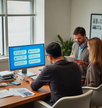 Ai Mortgage Lender Team discussing