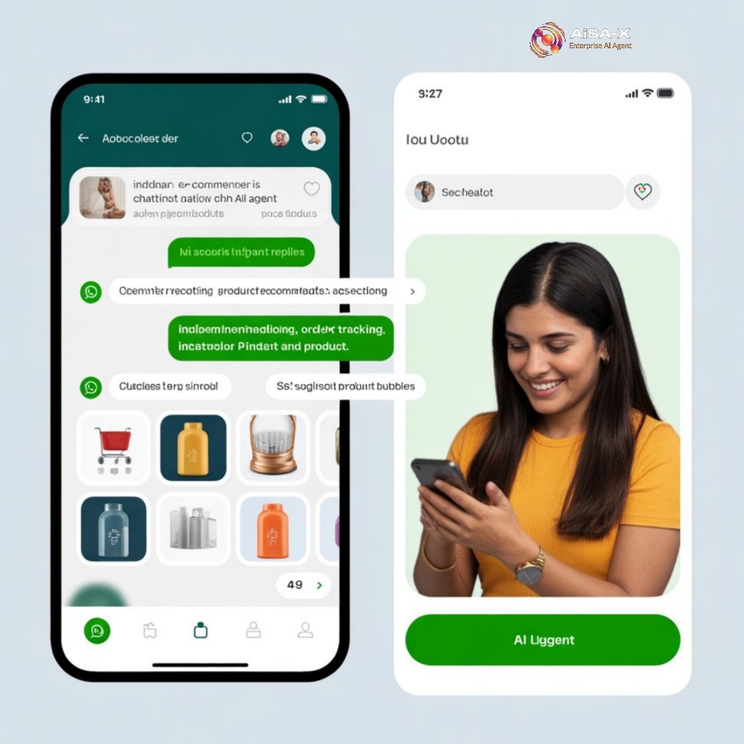 AI automation WhatsApp business India ecommerce chatbot