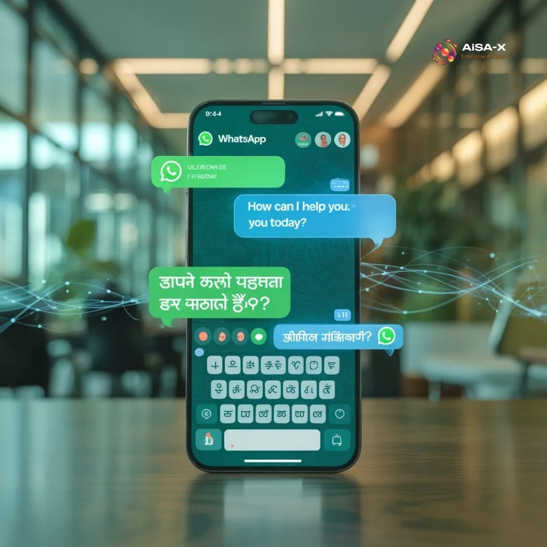 WhatsApp AI chatbot for customer service India