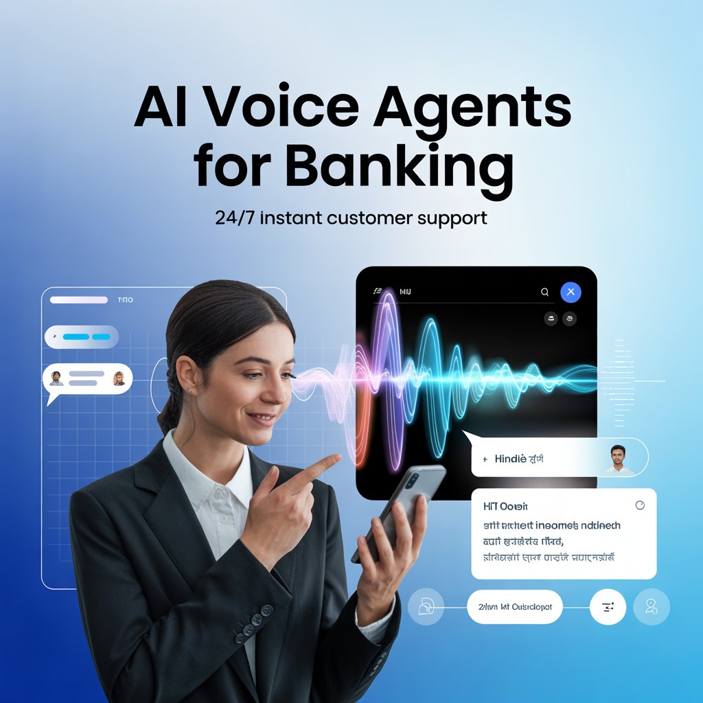 AI voice agents for banking customer support